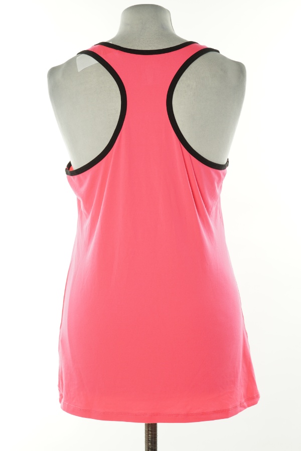 Koszulka różowa sportowa - BRAK METKI Z NAZWĄ PRODUCENTA zdjęcie 2