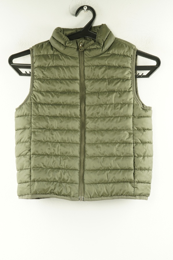 Kamizelka zielona pikowana, H&M - H&M zdjęcie 1