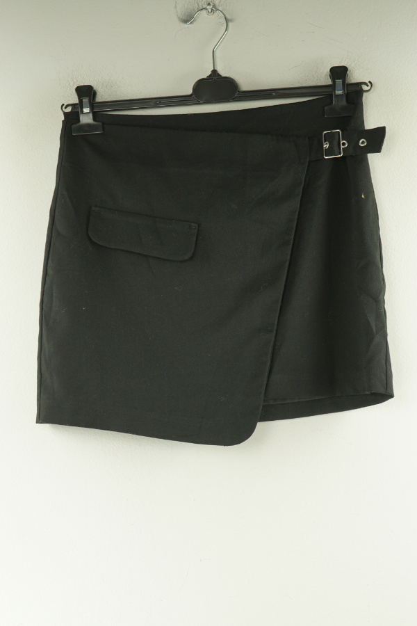 Spódnica czarna trapezowa - H&M zdjęcie 1