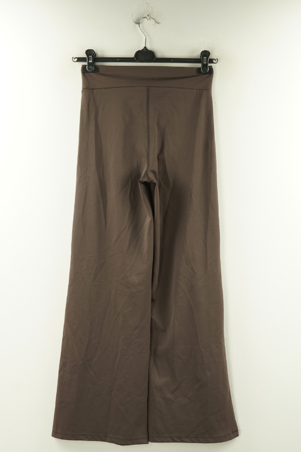 Spodnie brązowe z prostą nogawką - NEW LOOK zdjęcie 2