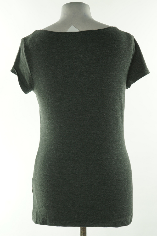 Koszulka ciemnoszara basic, H&M - H&M zdjęcie 2