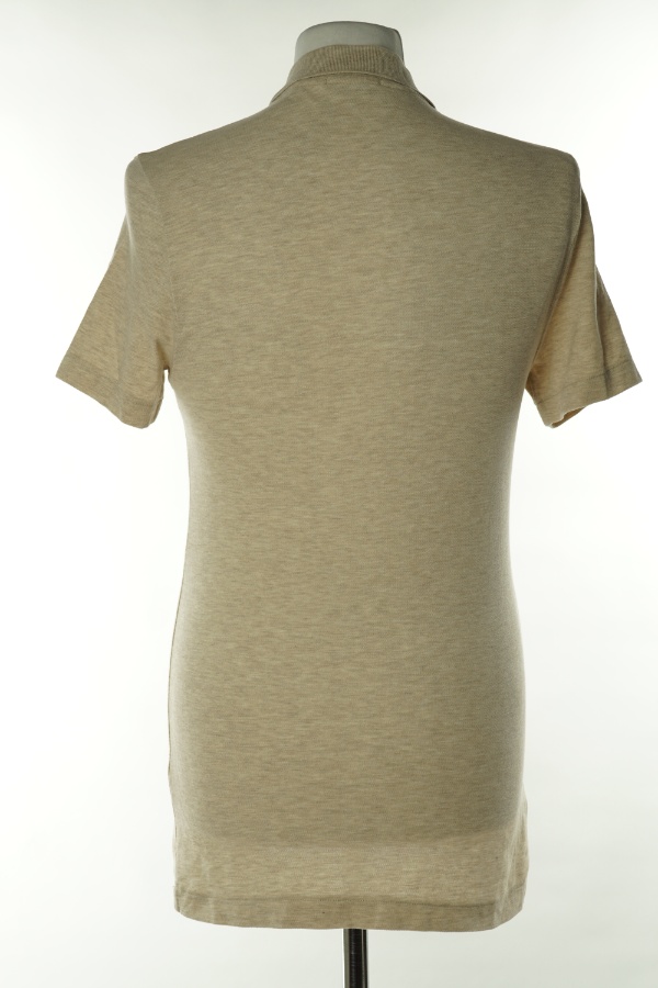 Koszulka beżowa z kołnirzykiem - BLÄCK zdjęcie 2