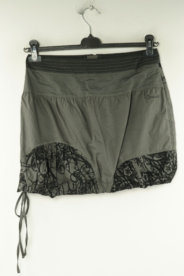 Spódnica materiałowa szara - SMASH zdjęcie 2