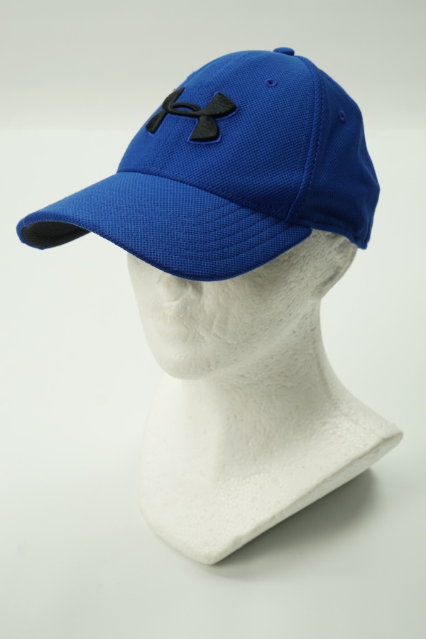 Czapka z daszkiem niebieska, UNDER ARMOUR - UNDER ARMOUR zdjęcie 1