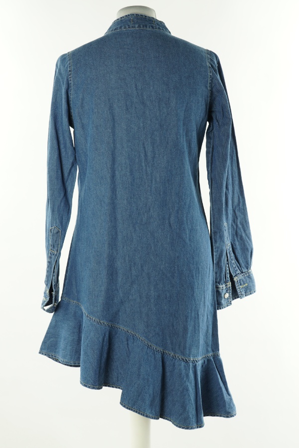 Sukienka niebieska jeansowa - NINA zdjęcie 2