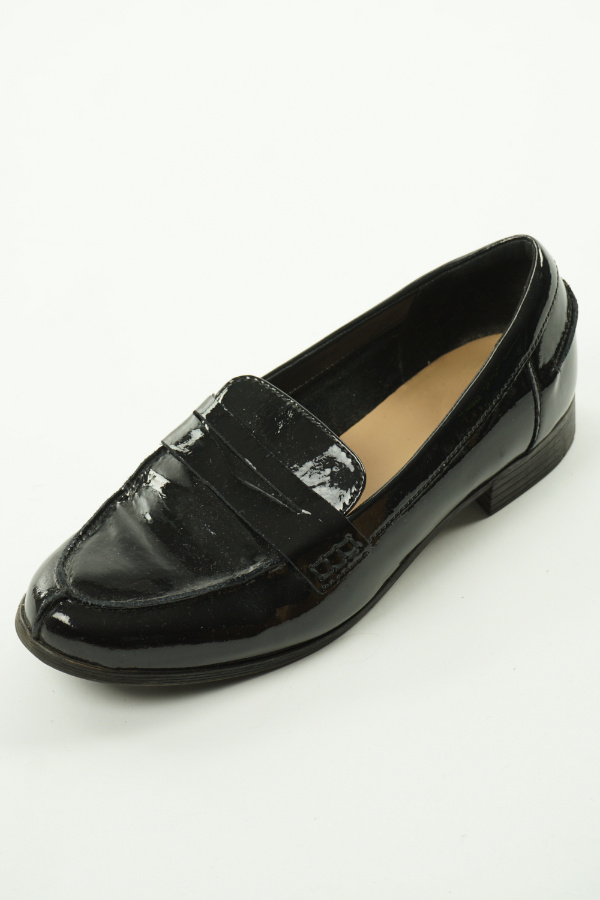 Mokasyny czarne - CLARKS zdjęcie 1