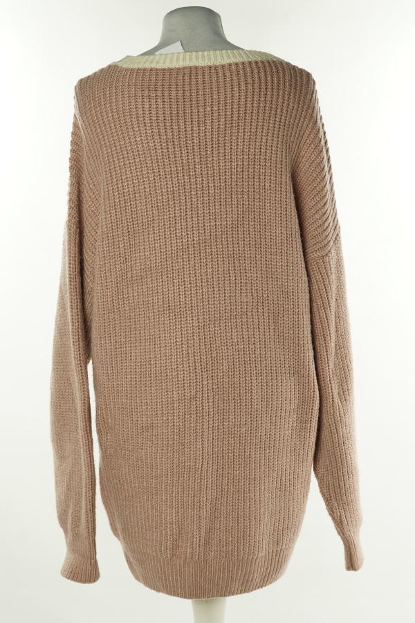 Sweter różowo-kremowy - TU zdjęcie 2