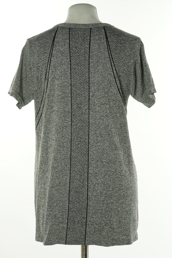 Koszulka szara sportowa - BRAK METKI Z NAZWĄ PRODUCENTA zdjęcie 2