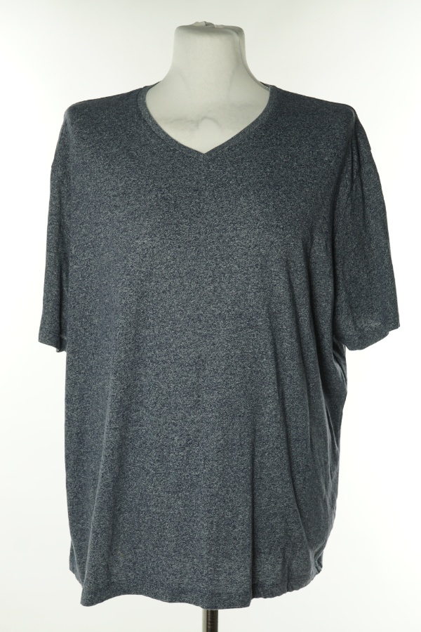 Koszulka granatowa melanż - F&F zdjęcie 1