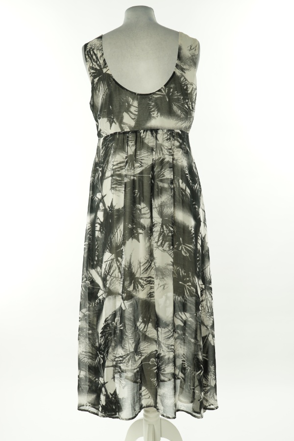 Sukienka biało-czarna - ALNYS zdjęcie 2