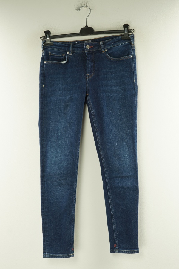 Spodnie niebieskie jeansowe - SCOTCH & SODA zdjęcie 1