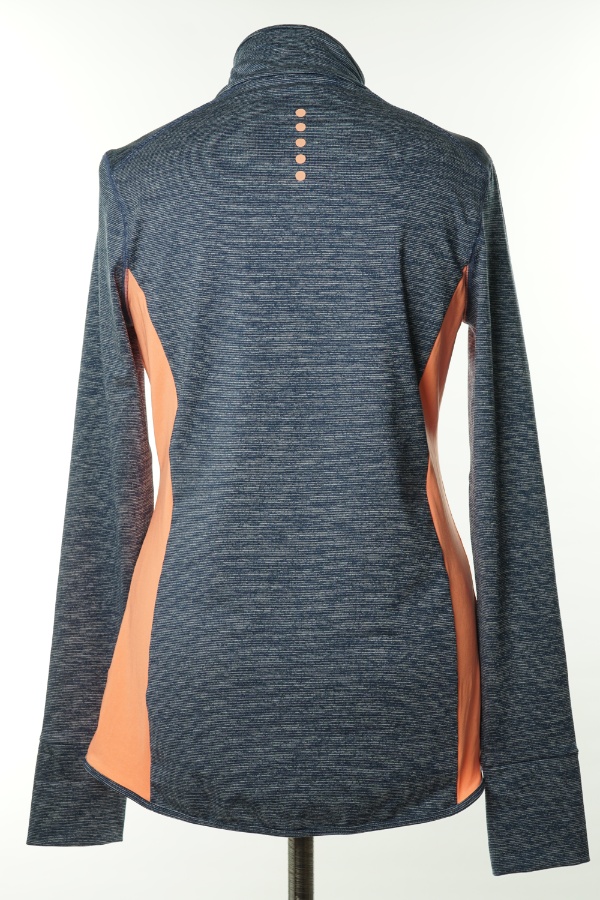 Bluza sportowa niebieska z pomarańczowymi wstawkami - DUNNES STORES zdjęcie 2
