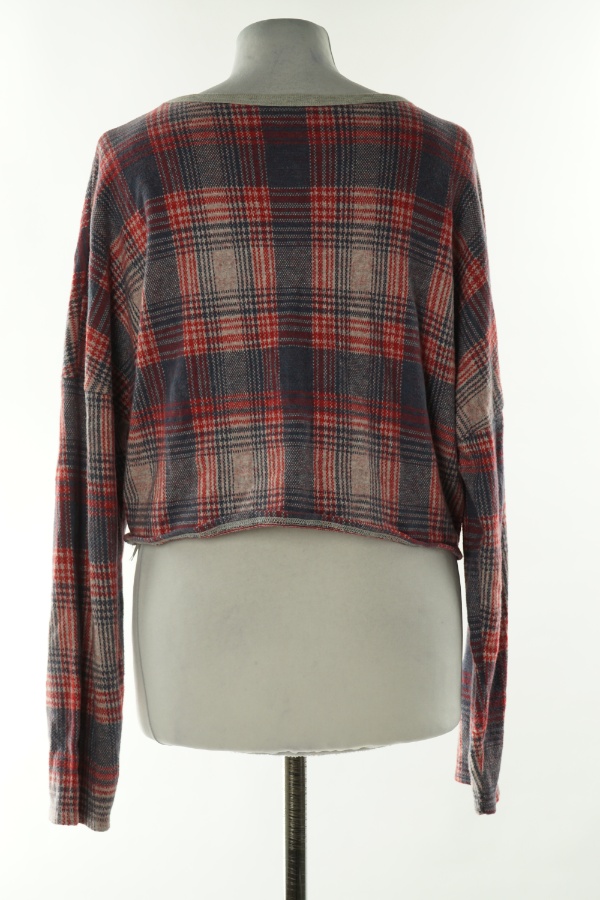 Bluzka kolorowa kraciasta - TOPSHOP zdjęcie 2