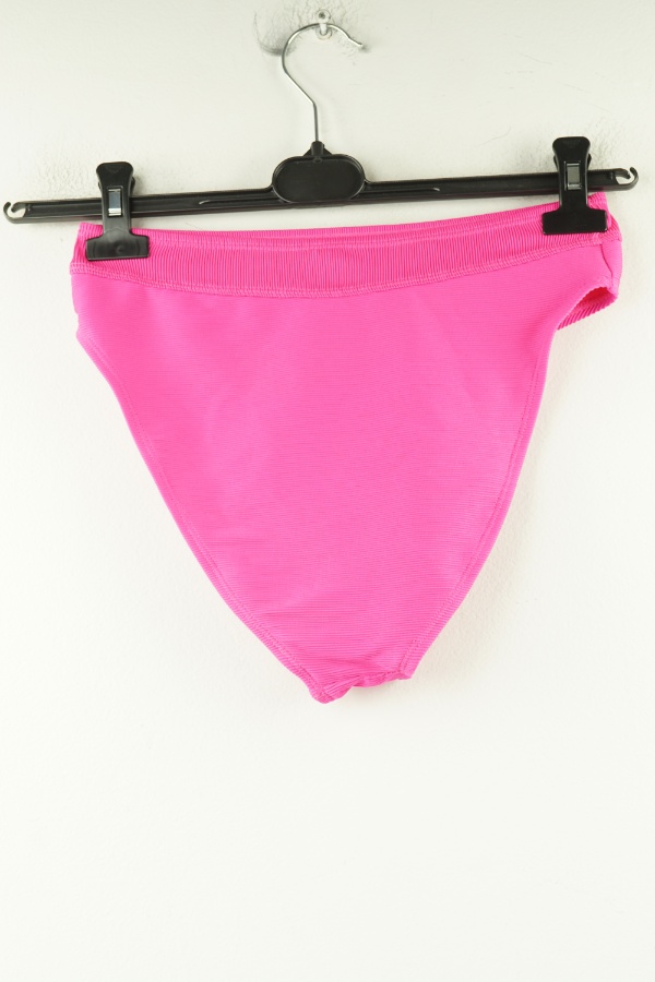 Dół od bikini różowy prążkowany - DUNNES zdjęcie 2