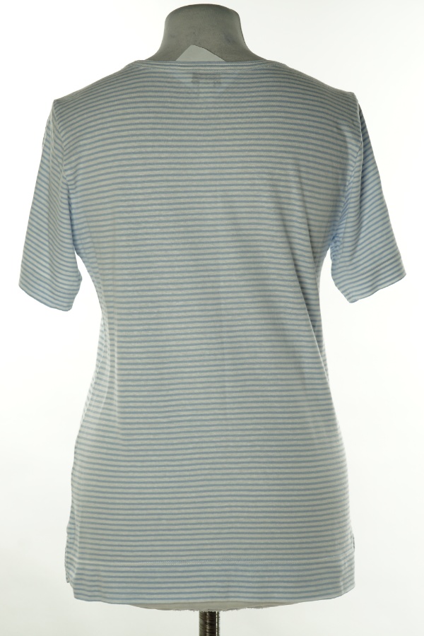 Koszulka niebiesko-biała w paski - M&S zdjęcie 2