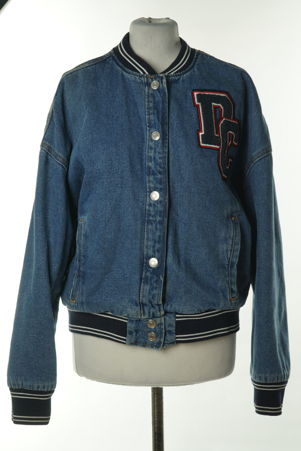 Kurtka niebieska jeansowa - DENIM CO zdjęcie 1