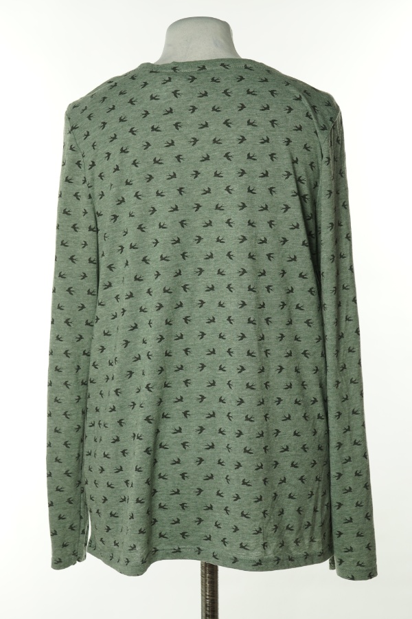 Bluzka zielona w ptaki - PRIMARK zdjęcie 2