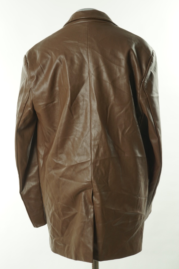 Marynarka brązowa ekoskóra, PRIMARK - PRIMARK zdjęcie 2