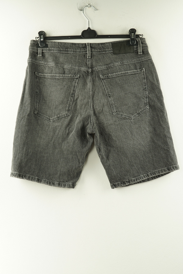 Krótkie spodenki szare jeansowe - SELECTED HOME zdjęcie 2