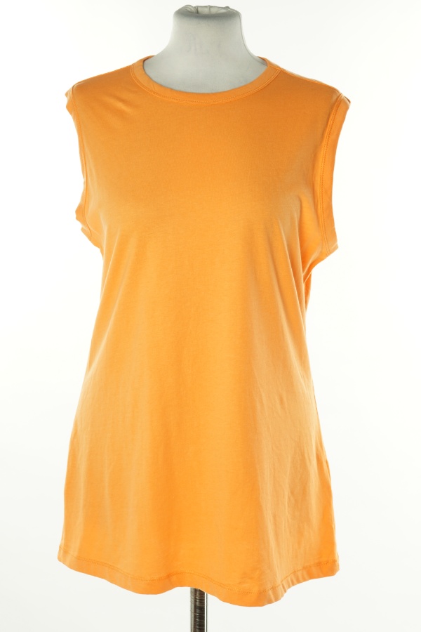 Koszulka pomarańczowa gładka - UP2FASHION zdjęcie 1