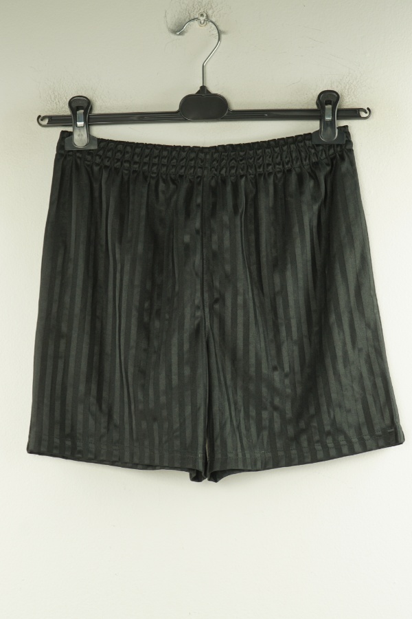 Krótkie spodenki czarne sportowe - GEORGE zdjęcie 1