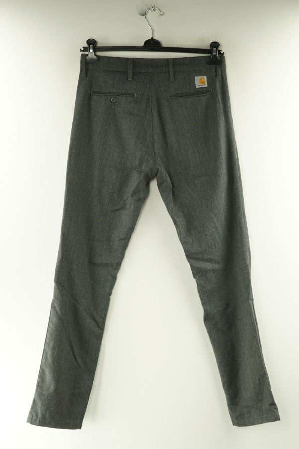 Spodnie materiałowe szare - CARHARTT zdjęcie 2