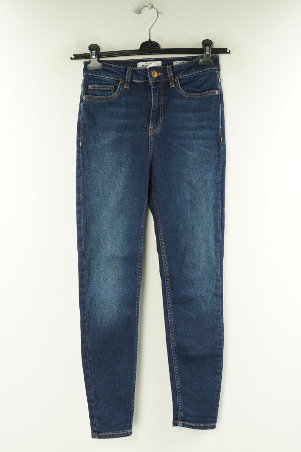 Spodnie granatowe jeansowe - NEW LOOK zdjęcie 1