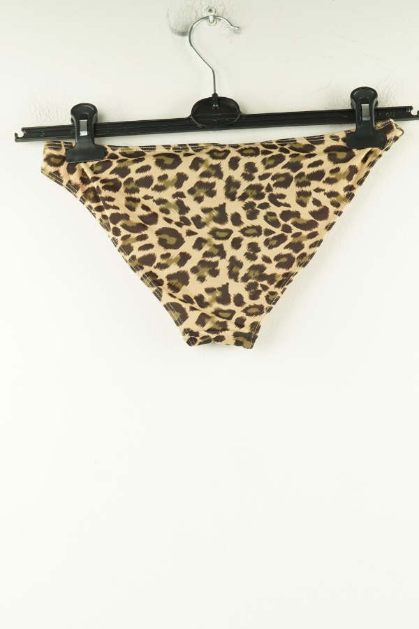 Dół od bikini brązowy w cętki - H&M zdjęcie 2
