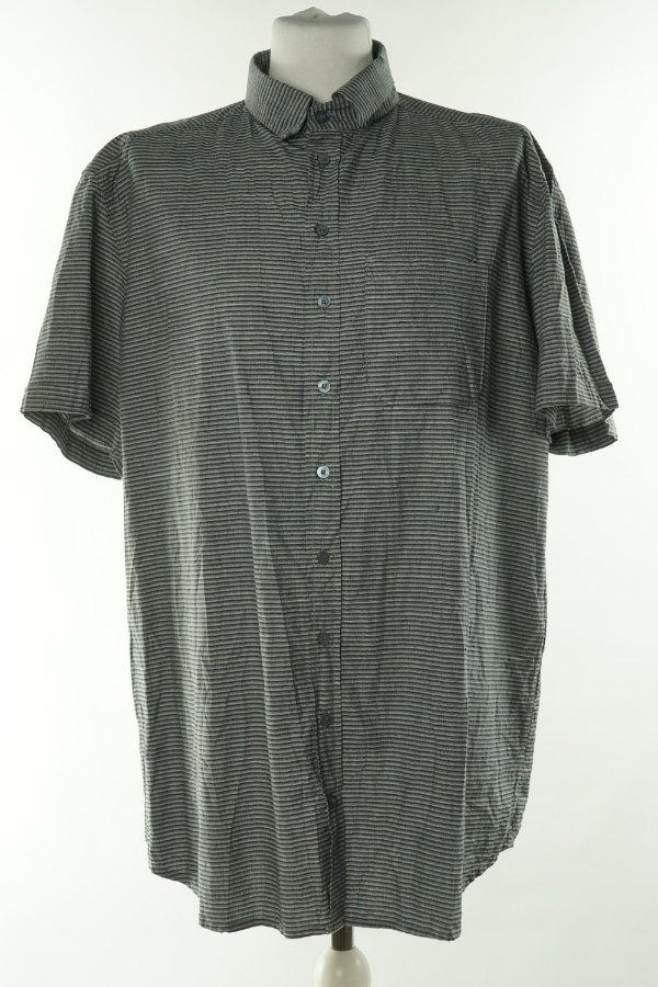 Koszula szara w kratkę - BRAK METKI Z NAZWĄ PRODUCENTA zdjęcie 1