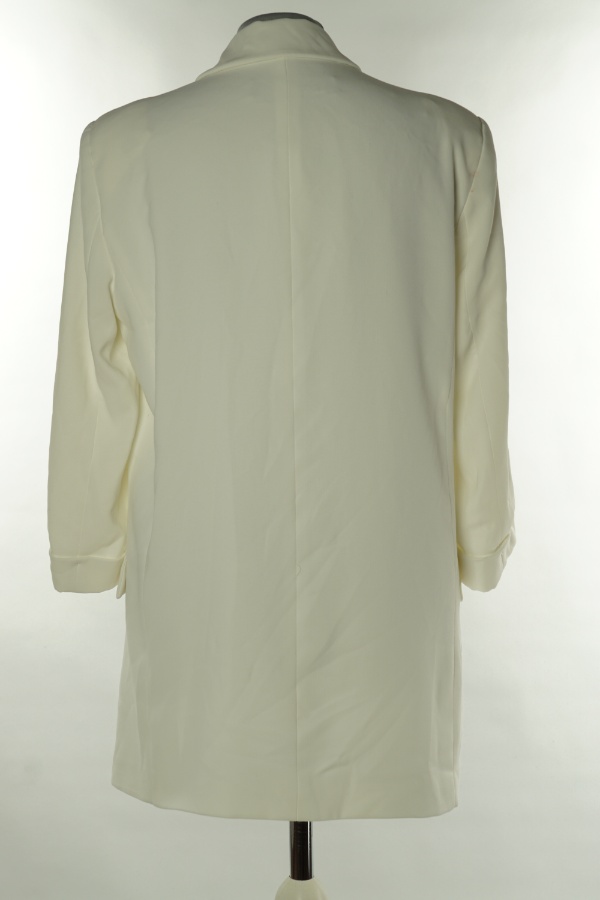 Narzutka marynarkowa biała, ZARA - ZARA zdjęcie 2