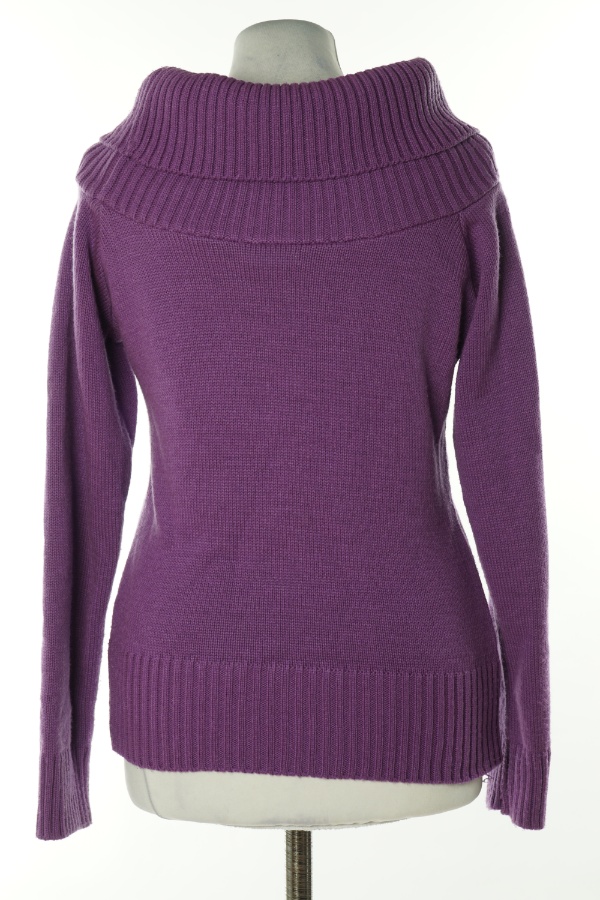 Sweter fioletowy - BACK GROUND zdjęcie 2