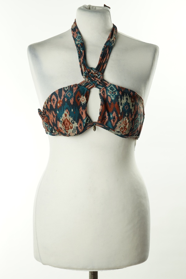 Góra od bikini morska wzorzysta - HUNKEMOLLER zdjęcie 1