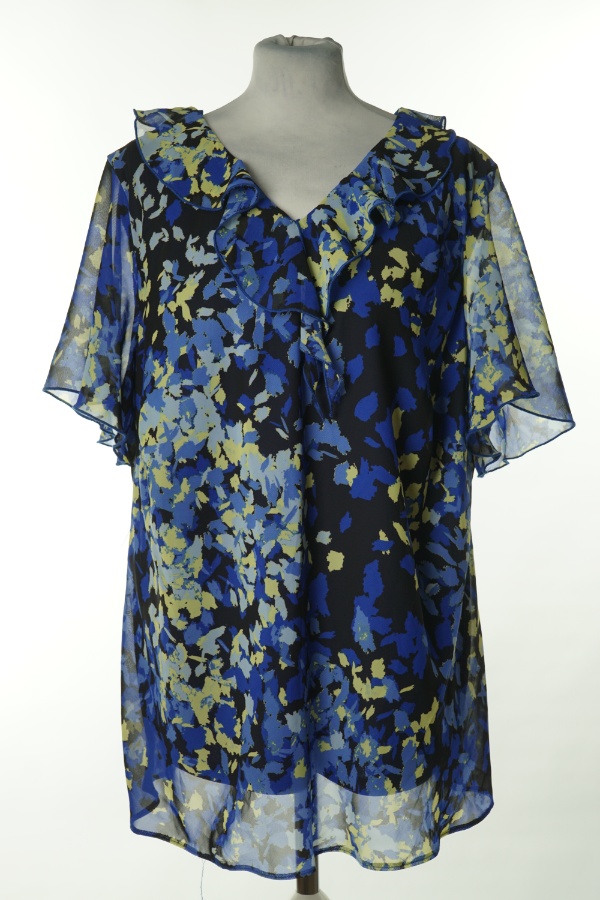 Bluzka granatowo-czarna - EMMA BLAKE zdjęcie 1