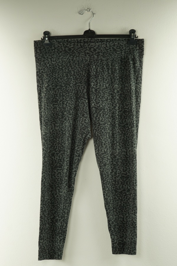 Legginsy szare w czarne cętki - M&S zdjęcie 1