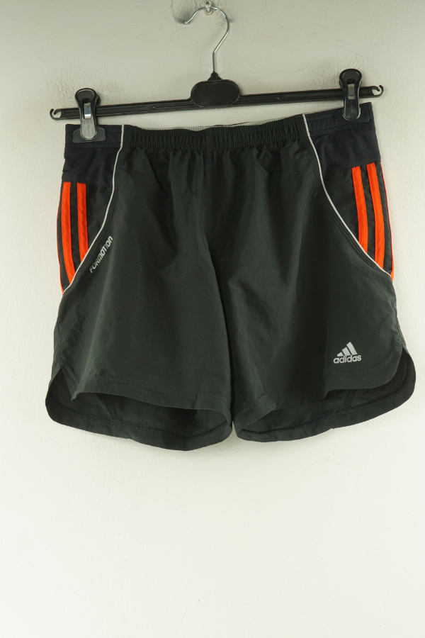 Krótkie spodenki czarne sportowe - ADIDAS zdjęcie 1