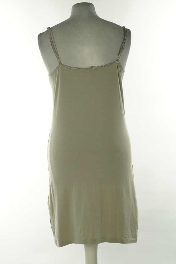 Koszula nocna beżowa na ramiączkach - FRIENDLEX zdjęcie 2