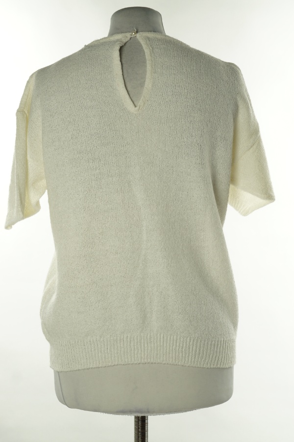 Bluzka biała sweterkowa - HOUSE OF BRUAR zdjęcie 2