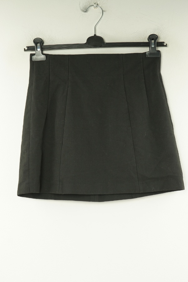 Spódnica materiałowa czarna, ZARA - ZARA zdjęcie 1