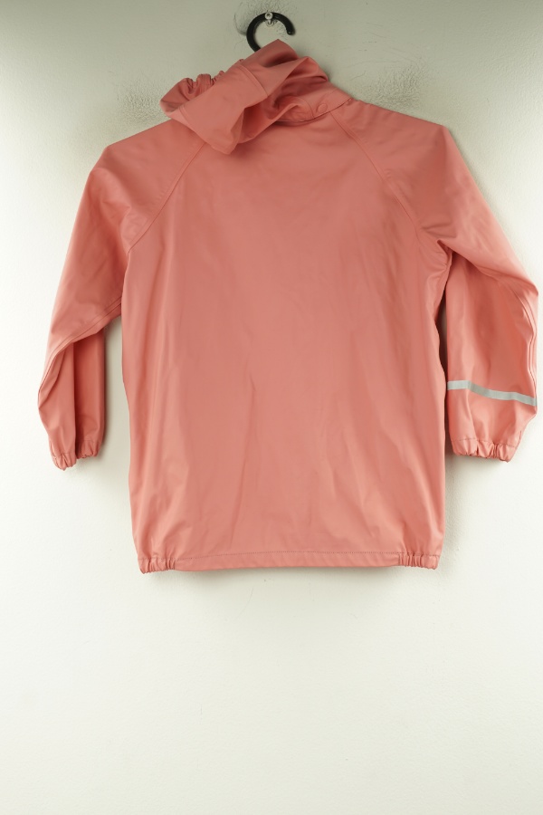 Kurtka różowa przeciwdeszczowa zdjęcie 2