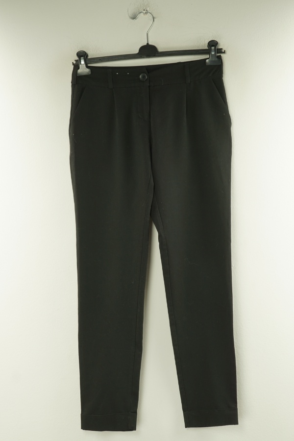 Spodnie materiałowe czarne - NEW LOOK zdjęcie 1