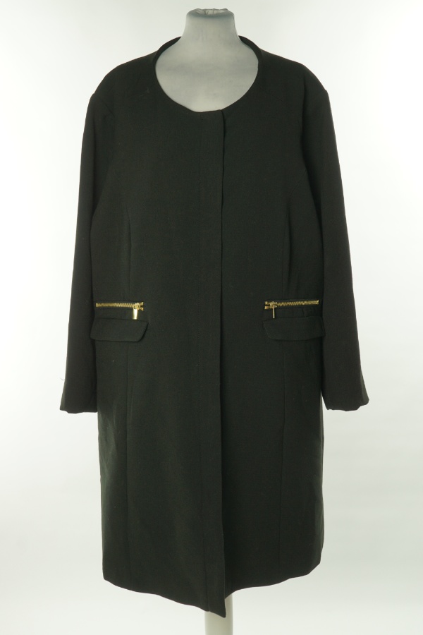 Płaszcz czarny cienki - ELLOS zdjęcie 1