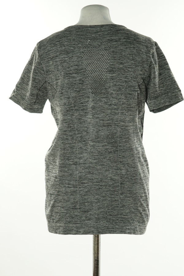 Koszulka szara sportowa elastyczna - BRAK METKI Z NAZWĄ PRODUCENTA zdjęcie 2