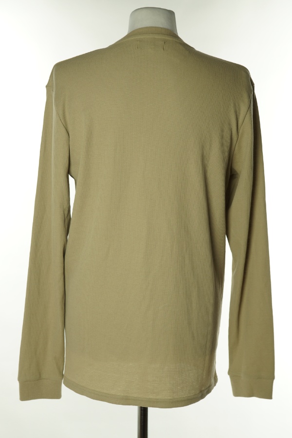 Bluzka beżowa waflowa - DENIM DAY zdjęcie 2