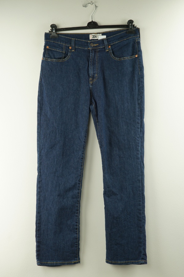 Spodnie ciemnoniebieskie jeansowe - U.S TOP DENIM zdjęcie 1