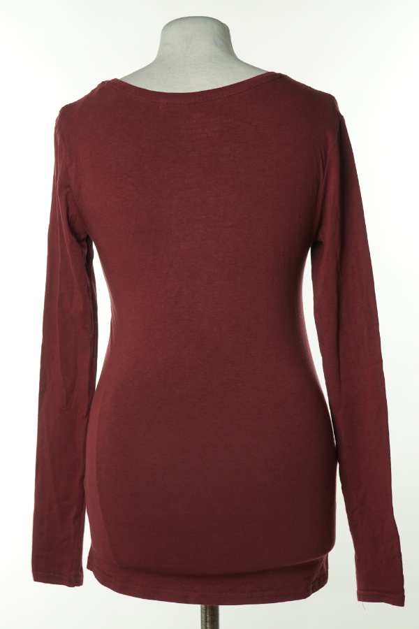 Bluzka bordowa - GEORGE zdjęcie 2