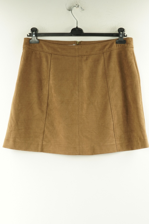 Spódnica brązowa zamszowa - DUNNES zdjęcie 2