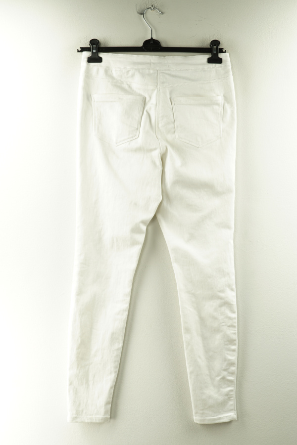 Spodnie jeansowe białe - DENIM zdjęcie 2