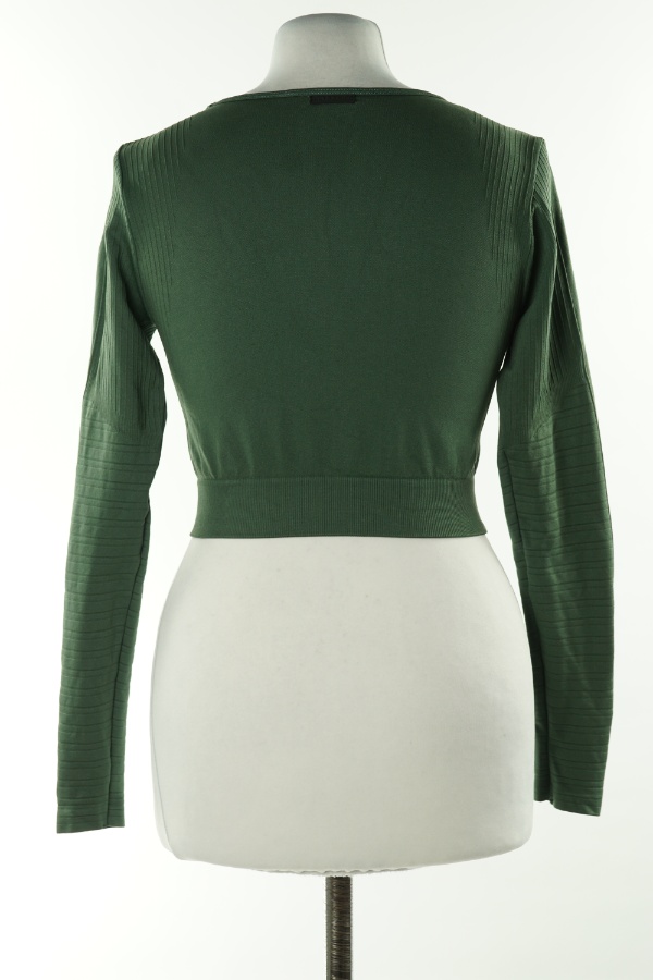 Top zielony sportowy z długim rękawem - PRETTYLITTLETHING zdjęcie 2