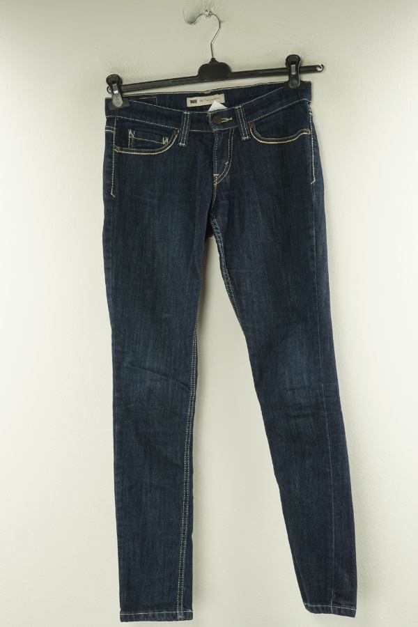 Spodnie ciemnoniebieskie jeansowe LEVI'S - LEVI'S zdjęcie 1