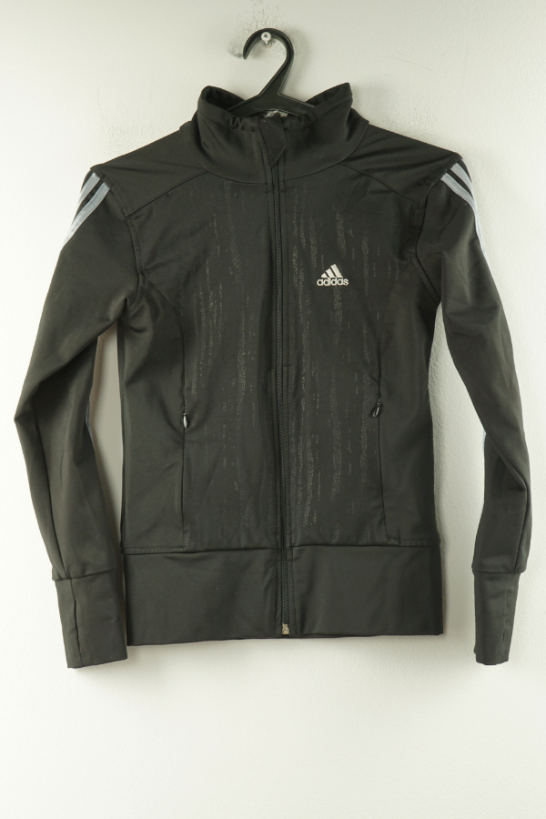 Bluza czarna Adidas - ADIDAS zdjęcie 1